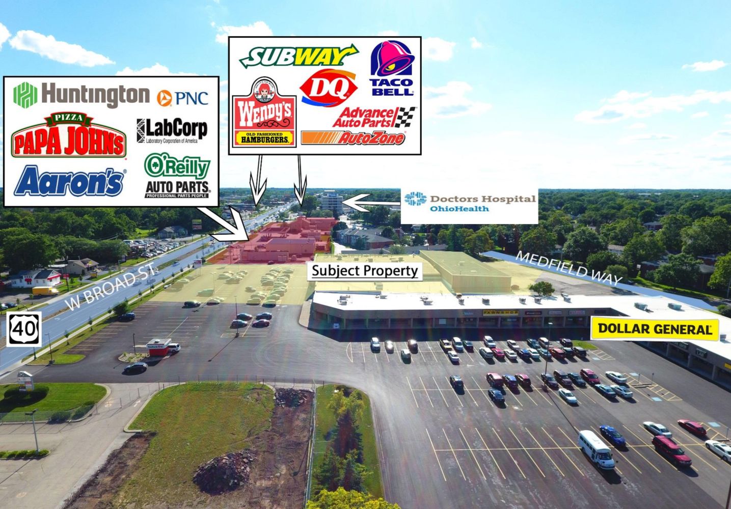 Save-A-Lot Anchored Center: 4900 West Broad Street, Columbus, OH 43228